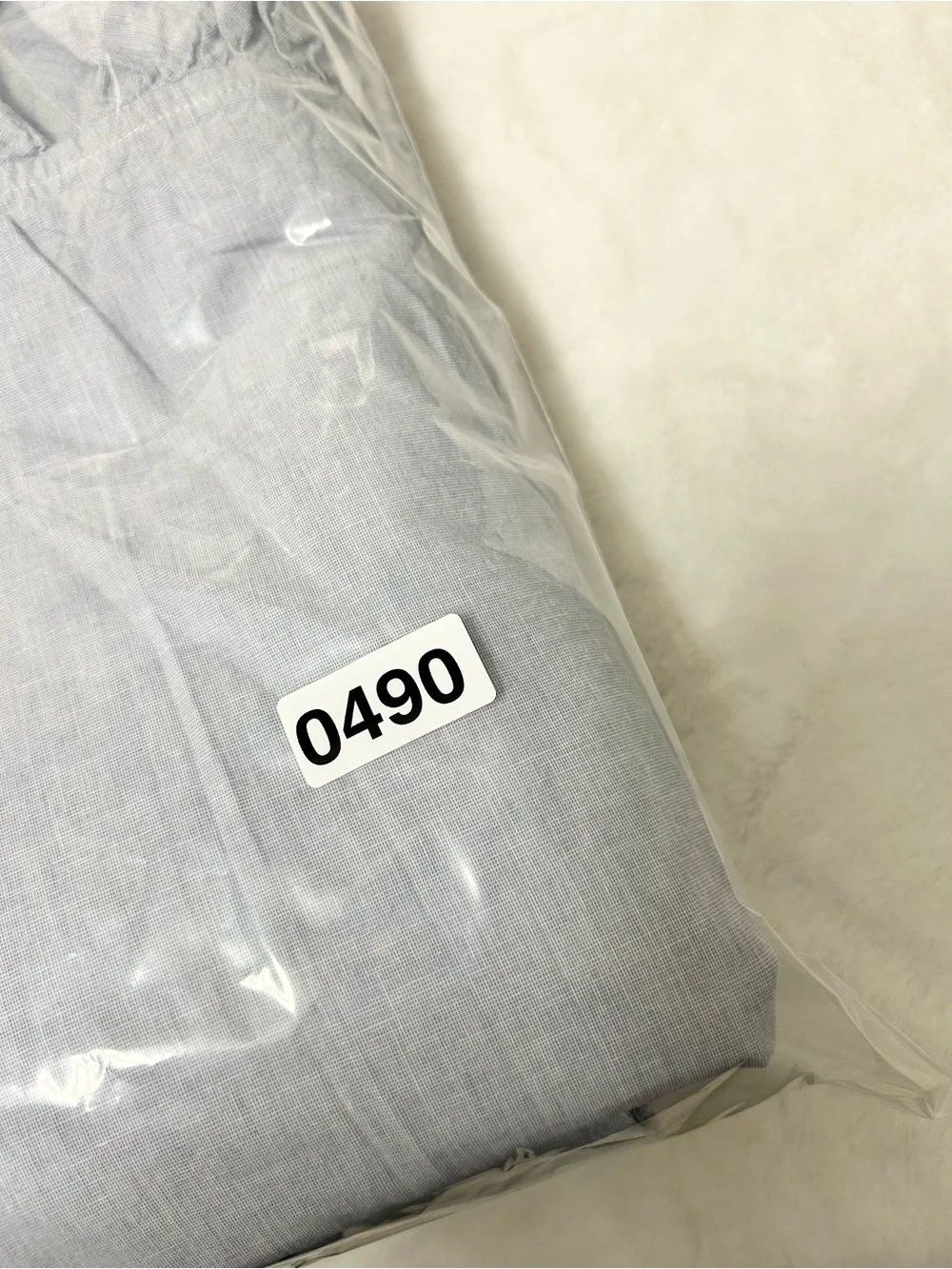 Pottery Barn Teen Chambray Ruffle duvet twin